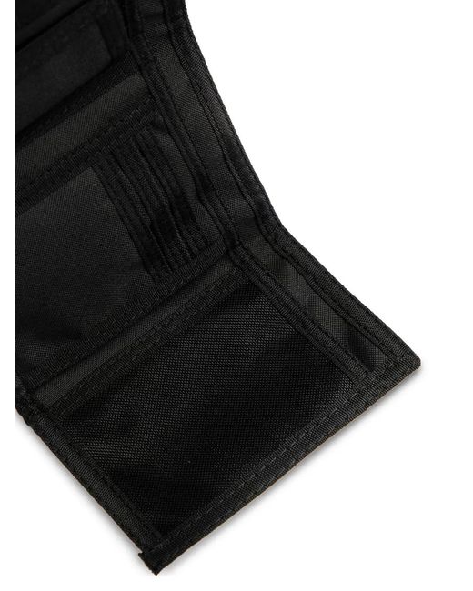 Vans Black Checked-Pattern Wallet