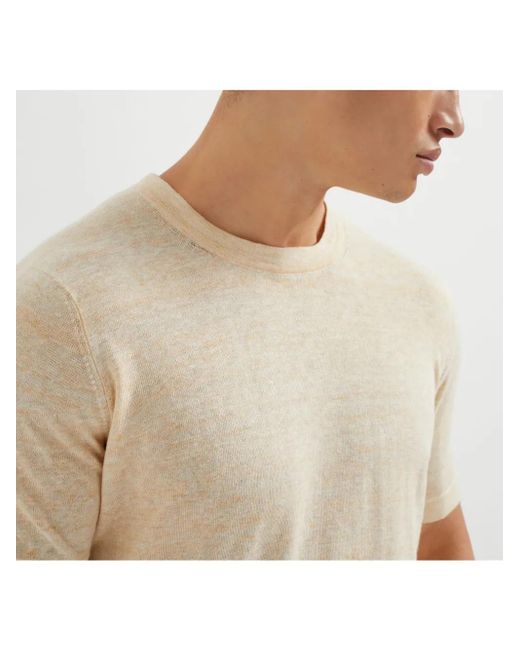 メンズ Brunello Cucinelli ファインニット トップ Natural