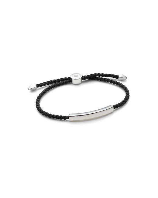 Bracciale Linear di Monica Vinader in Multicolor da Uomo