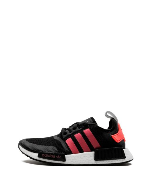 Adidas Black Nmd R1 Low-Top Sneakers