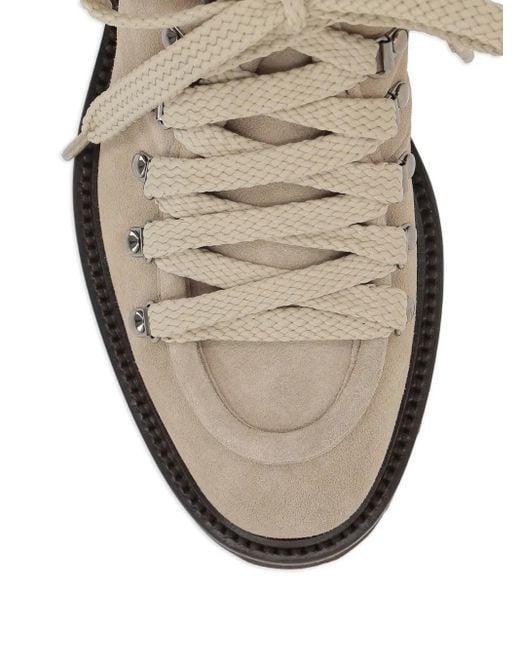 Derbies En Daim Doucal's en coloris Brown