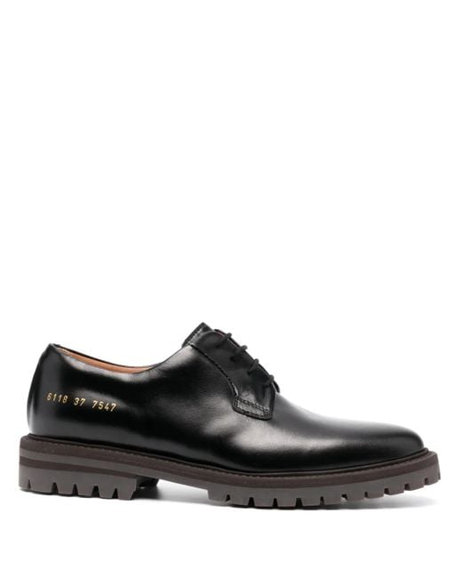 Zapatos derby con cordones Common Projects de color Black