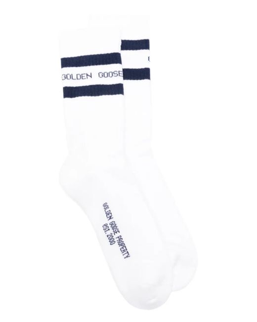 Calzini A Righe di Golden Goose Deluxe Brand in Blue da Uomo
