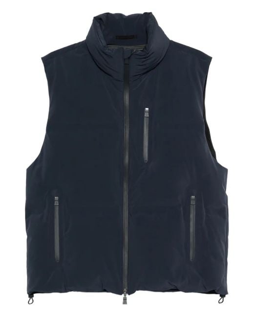 Herno Gefütterte Weste in Blue für Herren
