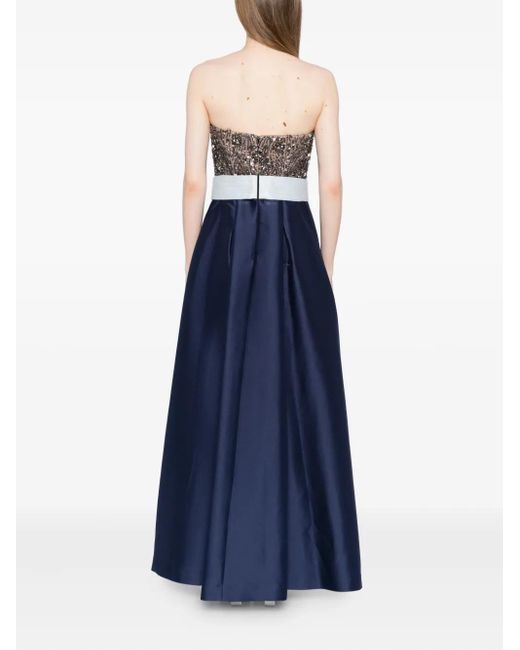 Sachin & Babi Blue Colette Maxi Dress