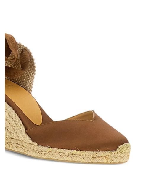 Castaner Metallic Wedge-Hell Espadrilles