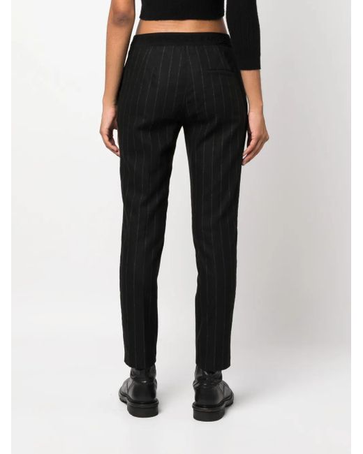 Versace Jeans Couture Black Slim Fit Trousers