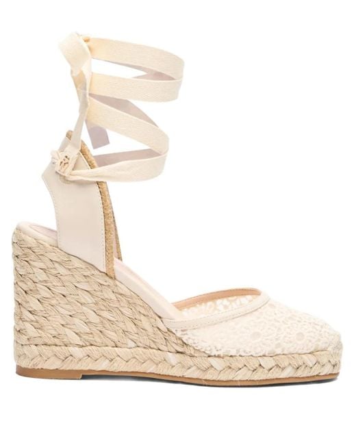 Stuart Weitzman Natural 80Mm Marguerita Espadrilles
