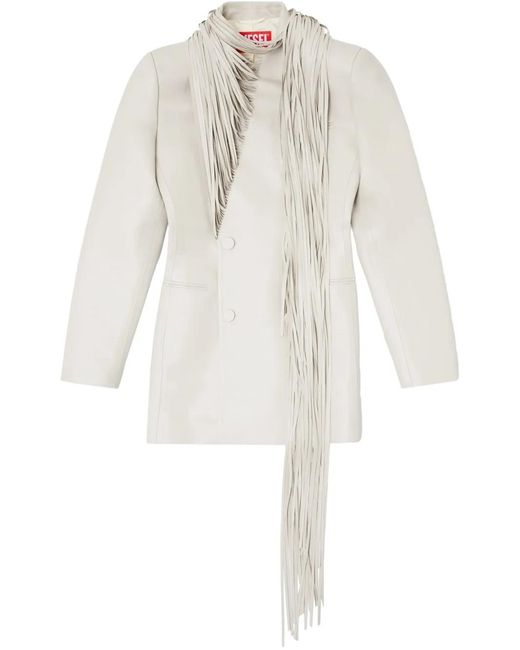 DIESEL White G-Shank Blazer