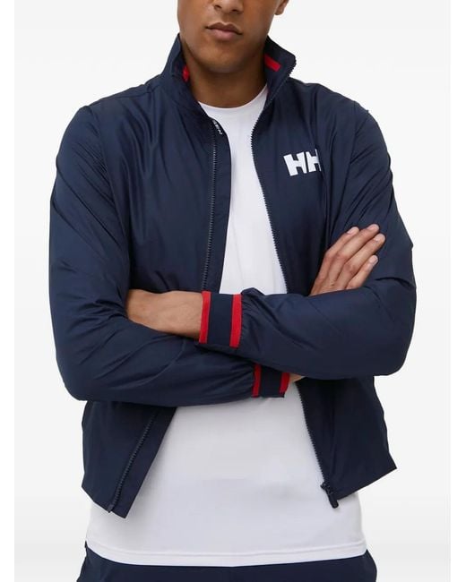 Helly Hansen Blue Salt Logo-Detail Jacket for men