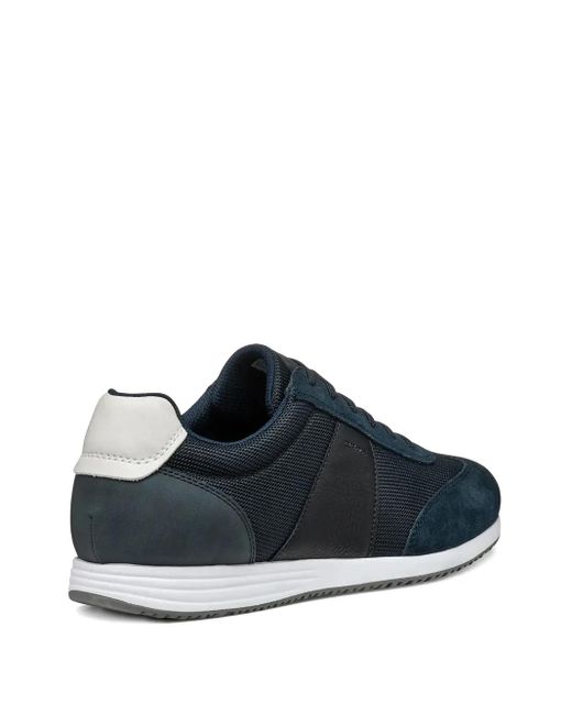 Geox Blue Arthien Mesh Sneakers for men