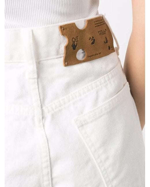 Off-White c/o Virgil Abloh White Meteor Straight-leg Jeans