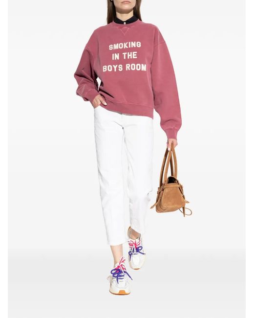 DSquared² White Jean À Passants De Ceinture Boutonnés