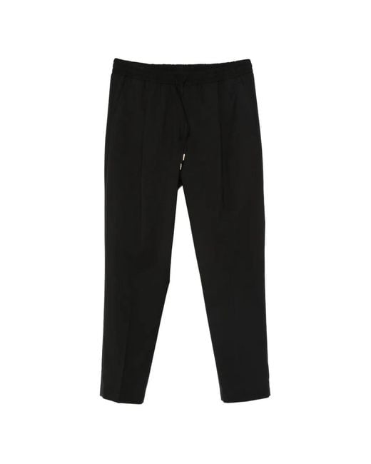Briglia 1949 Black Pantalon Wimbledon À Lien De Resserrage for men