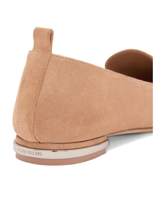 Malone Souliers Brown Dora Loafers