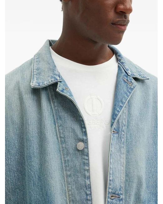 Levi's Blue Patch-Pocket Denim Jacket for men
