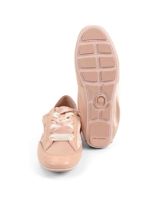 Karl Lagerfeld Pink Ariella Sneakers