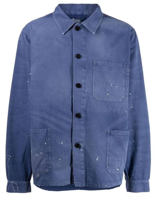 Paint shirt with half jacket best sale