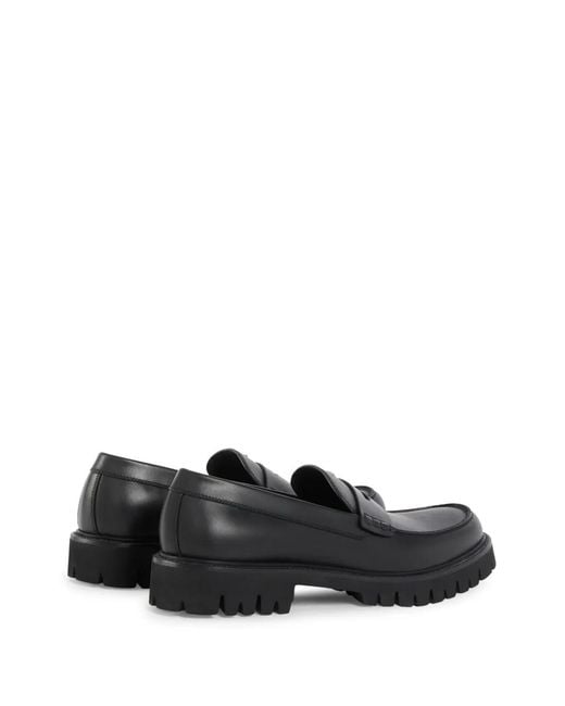 Giuseppe Zanotti Black Clayton Loafers for men