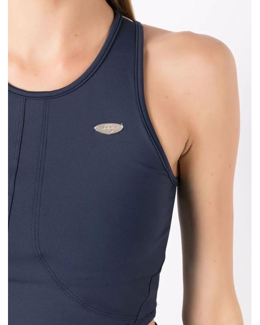 Amir Slama Blue Slama Gym + Manly Performance Tank Top