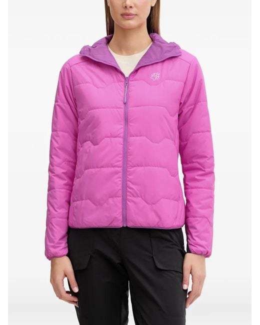 Jack Wolfskin Pink Reversible Performance Padded Jacket
