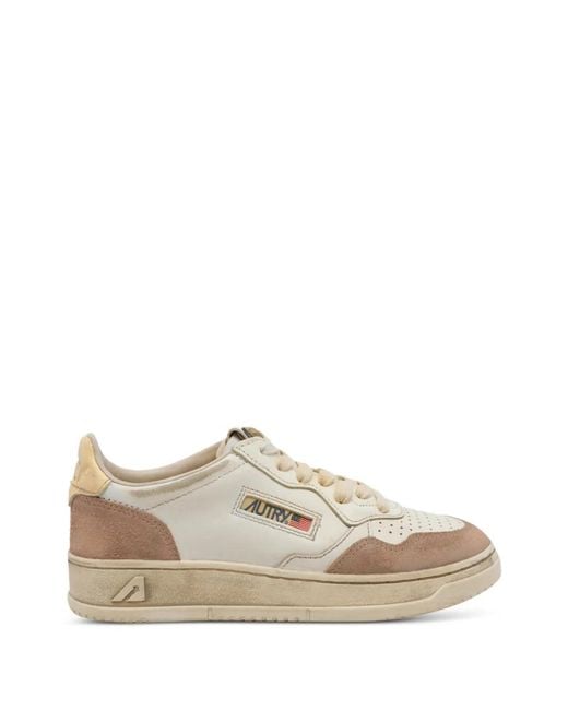 Autry Natural Sneakers Leather