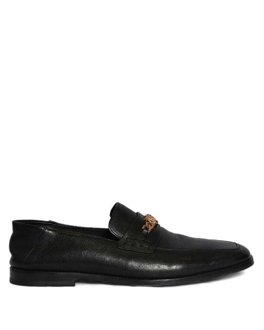 Amiri Black Ma Slip-On Loafers for men
