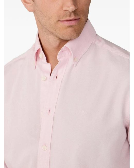 Hackett Pink Button-Down Shirt for men