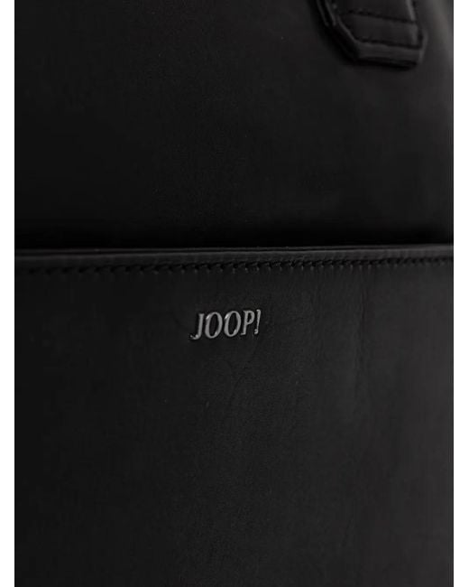 Joop! Black Cerratano Pandion Logo-Plaque Bag for men