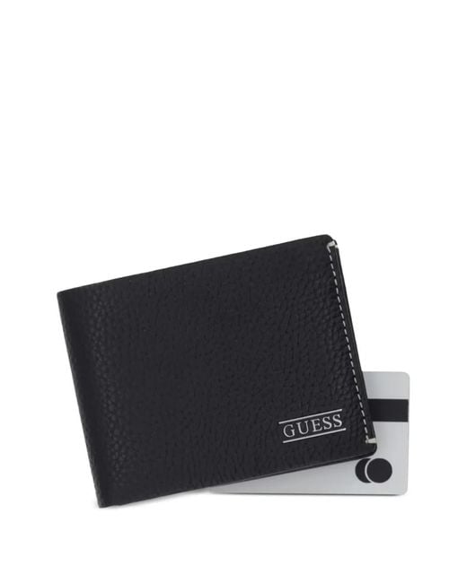 Guess Black Boston Wallet for men