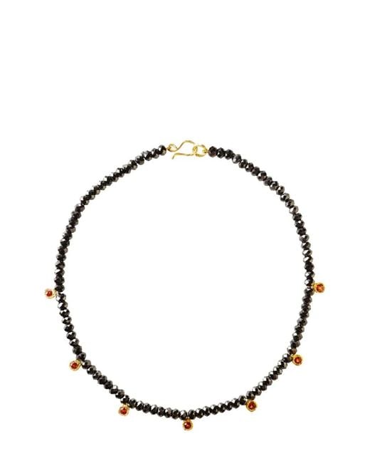 Elhanati Metallic 18Kt Ramona Sapphire And Spinel Necklace