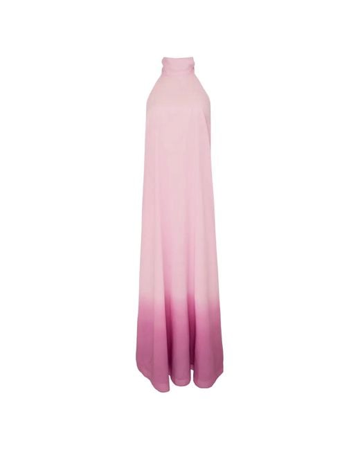 Azeeza Pink Meera Midi Dress