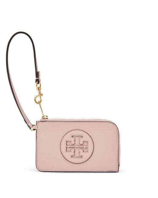 Tory Burch Pink Ella Bio Cardholder