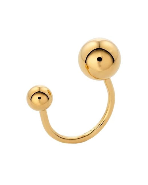 NO MORE Metallic Mini Bomb Ring