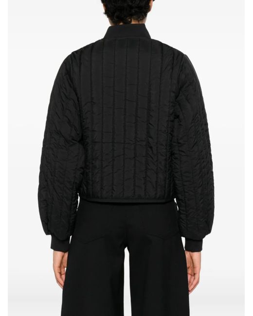 Rains Black Banja Liner Bomber Jacket