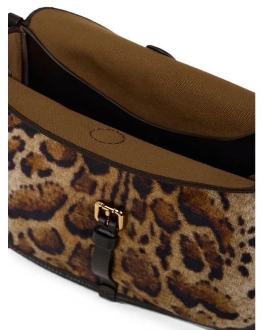 Etro Brown Medium Pony Bag