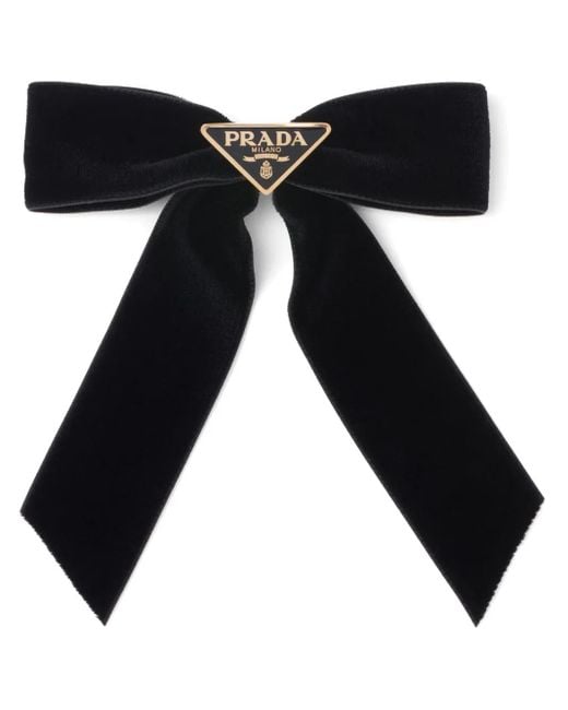 Prada Black Clips Accessories