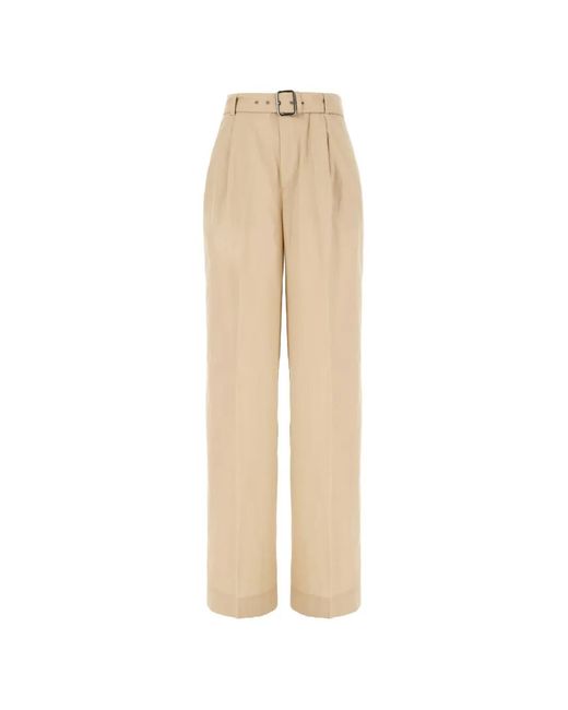 Iceberg Natural Belted Pleated Trousers