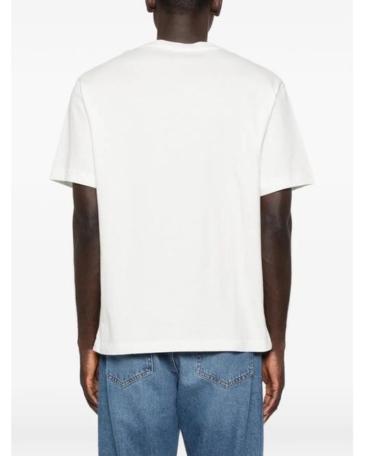 KENZO White Gots-Certified Signature Classic T-Shirt for men