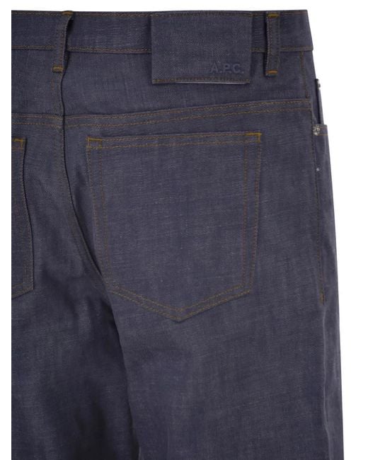 A.P.C. Flared Jeans in het Blue voor heren