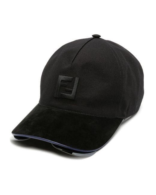 Fendi Black Shield Lens-integrated Baseball Cap