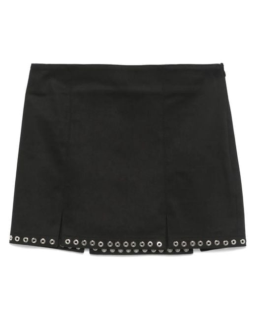 Ludovic de Saint Sernin Black Lisette Mini Skirt