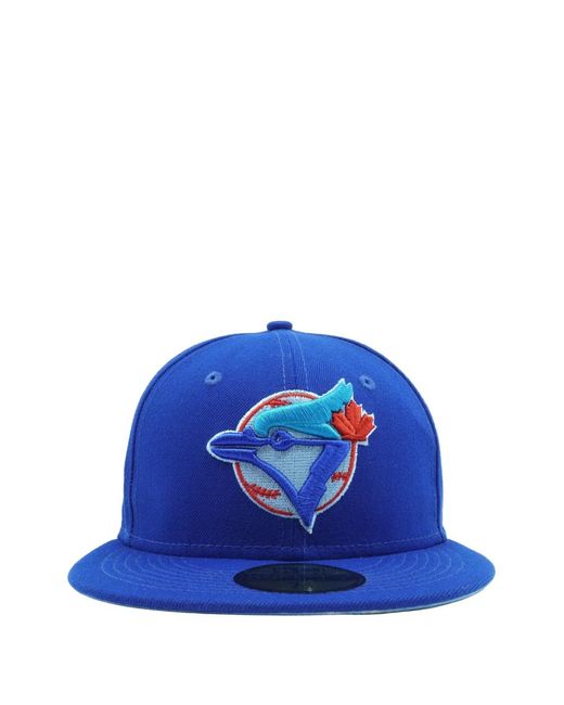 KTZ Blue 59Fifty Toronto Jays Fitted Cap for men