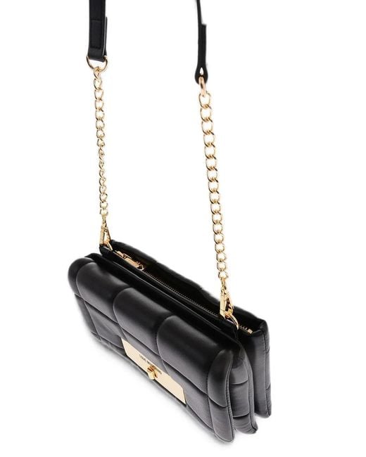 Love Moschino Black Quilted Cross Body Bag
