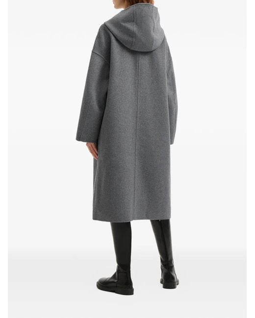 B+ AB Gray Hooded Pocket Jacket