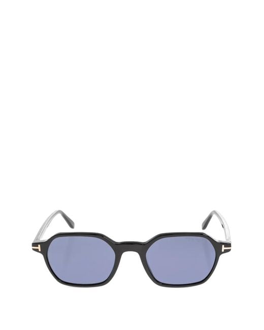 Tom Ford Blue Joey Geometric-Frame Sunglasses for men