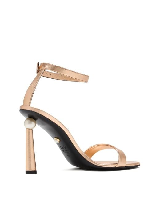 ALEVI White Priscilla Sandalen 95mm