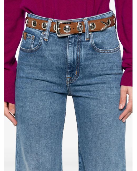 Jacob Cohen Blue Flared Jeans