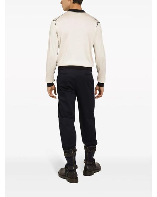 Dolce & Gabbana Blue Pantaloni Affusolati for men