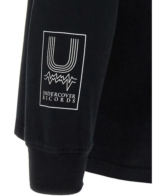 Undercover Blue Graphic Print Sweatshirt for men